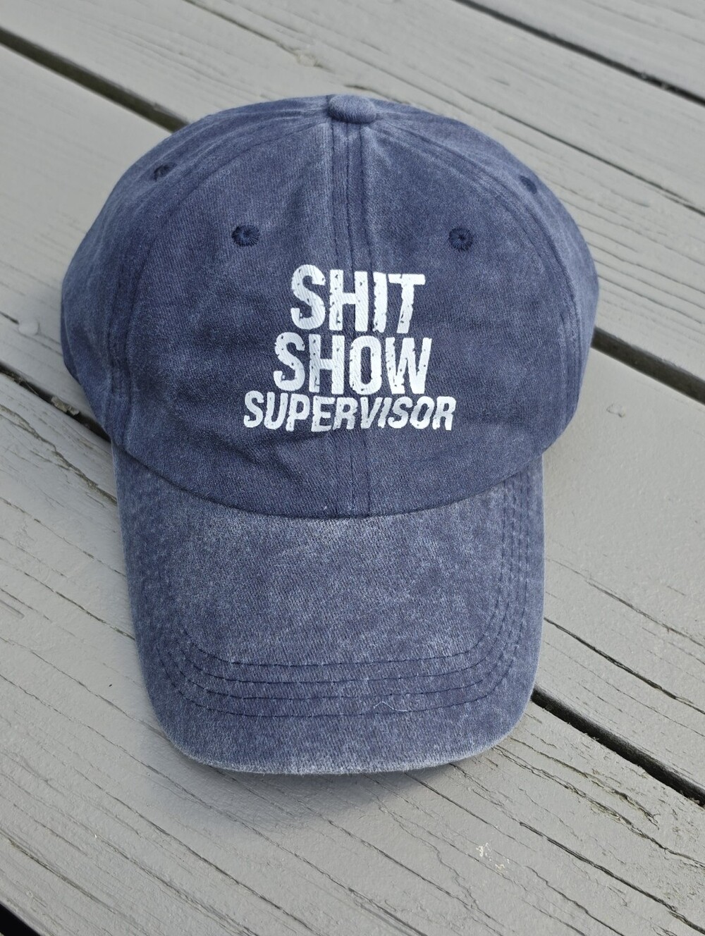 ShitShow Supervisor Unisex Humor Funny Cap Men Women Adjustable Hat